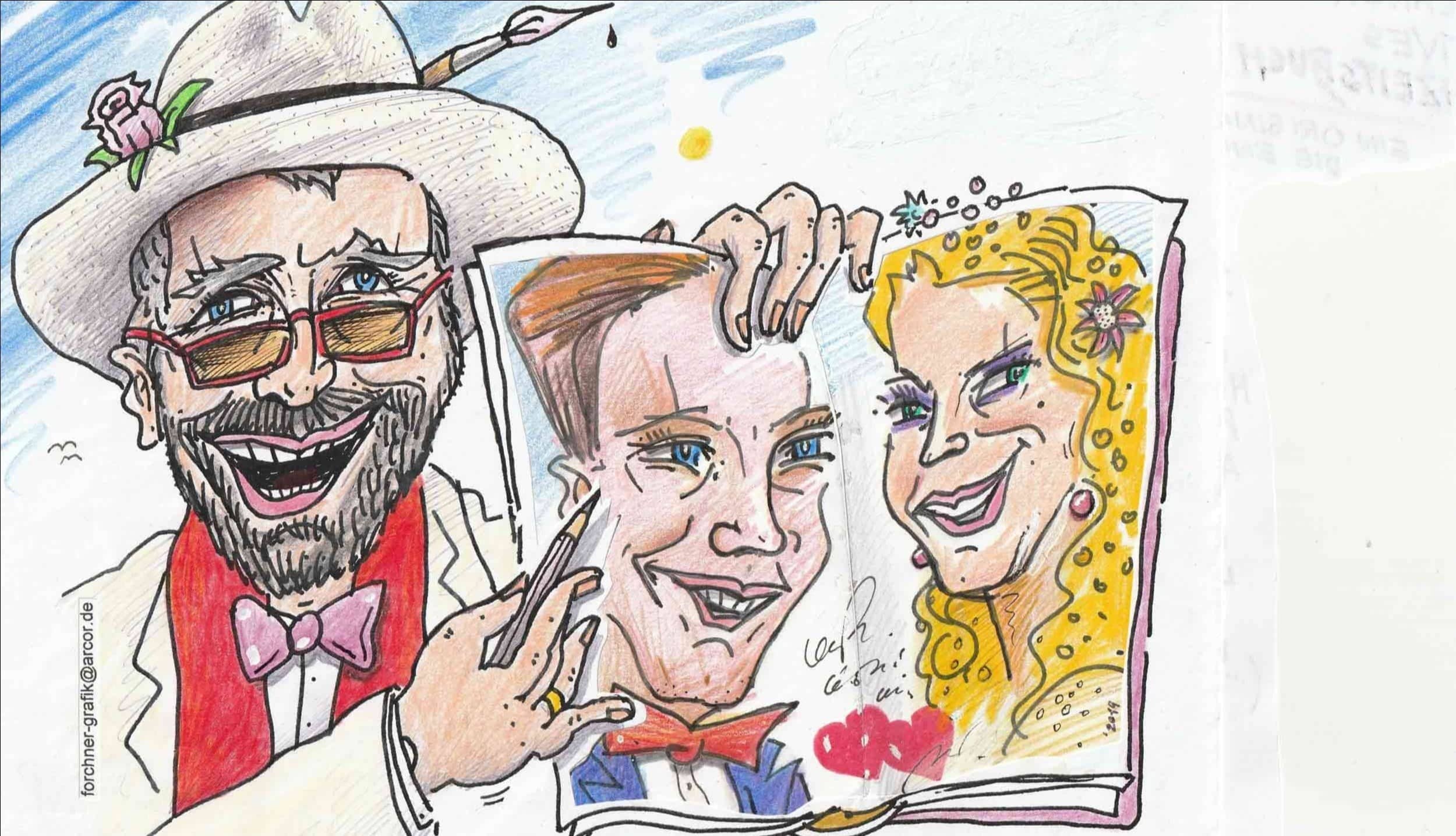 Porträtzeichner Ulrich Forchner