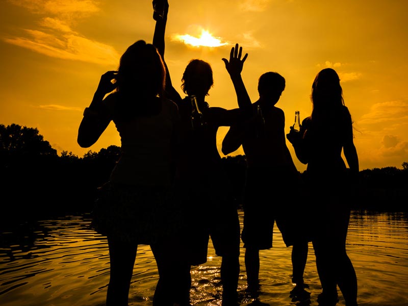 oder die Party danach...